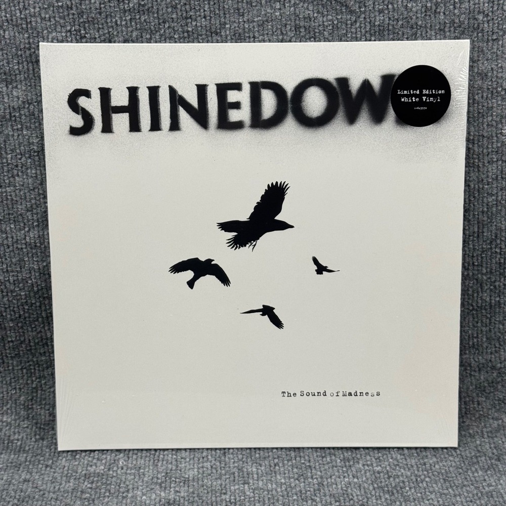 Shinedown The Sound of Madness Limited Edition White Vinyl LP New Sealed Record